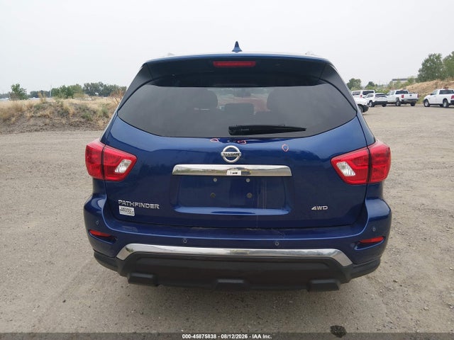 2020 Nissan Pathfinder S 4wd მანქანა იყიდება აუქციონზე, vin: 5N1DR2AM6LC627613, აუქციონის ნომერი: 45875838