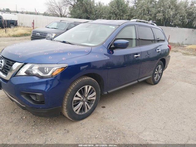 2020 Nissan Pathfinder S 4wd მანქანა იყიდება აუქციონზე, vin: 5N1DR2AM6LC627613, აუქციონის ნომერი: 45875838