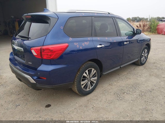 2020 Nissan Pathfinder S 4wd მანქანა იყიდება აუქციონზე, vin: 5N1DR2AM6LC627613, აუქციონის ნომერი: 45875838