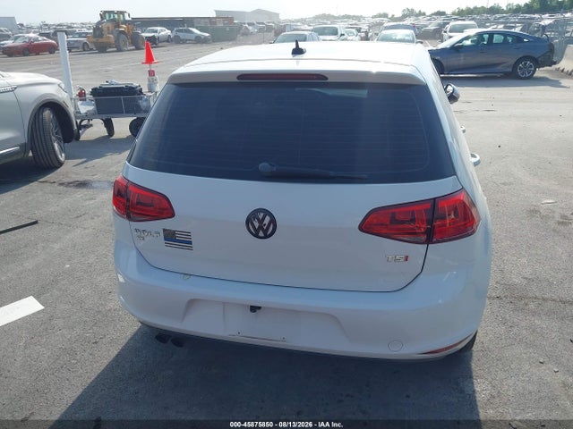 Auction sale of the 2016 Volkswagen Golf Tsi Se 4-door, vin: 3VW217AU8GM020078, lot number: 45875850