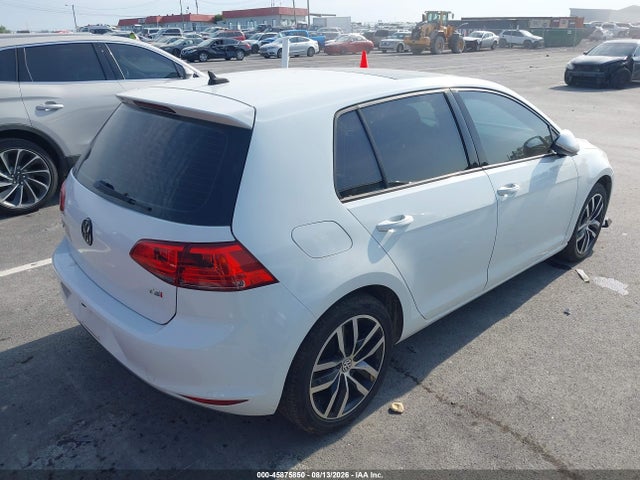Auction sale of the 2016 Volkswagen Golf Tsi Se 4-door, vin: 3VW217AU8GM020078, lot number: 45875850