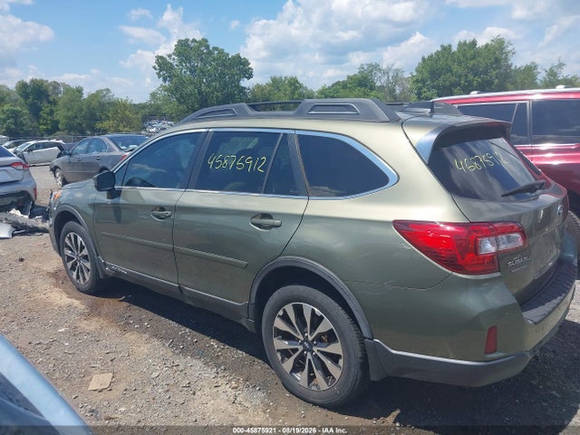 Aukcja sprzedaży 2016 Subaru Outback 3.6r Limited, vin: 4S4BSENC8G3225791, numer aukcji: 45875921