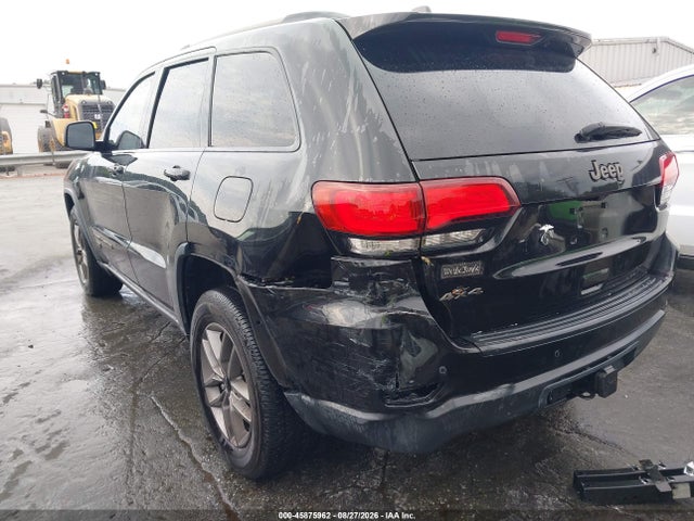 Aukcja sprzedaży 2016 Jeep Grand Cherokee 75th Anniversary, vin: 1C4RJFAG9GC415300, numer aukcji: 45875962