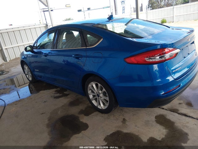 2019 Ford Fusion Hybrid Se მანქანა იყიდება აუქციონზე, vin: 3FA6P0LU8KR274544, აუქციონის ნომერი: 45875998