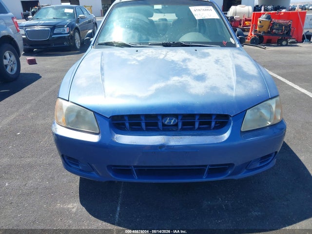 Продаж на аукціоні авто 2002 Hyundai Accent Gl, vin: KMHCG45C72U340594, номер лоту: 45876004