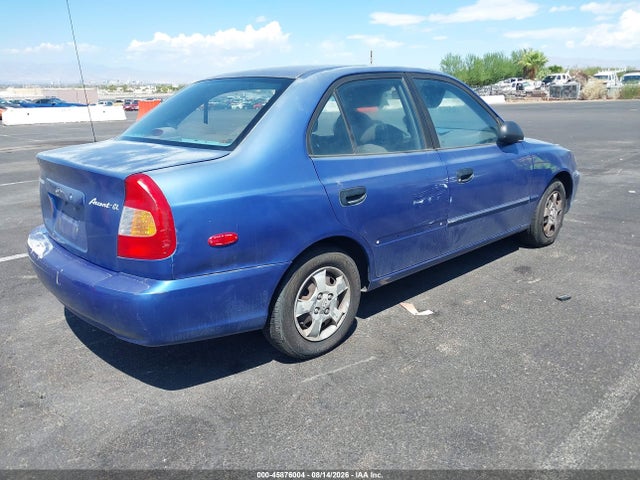 Продаж на аукціоні авто 2002 Hyundai Accent Gl, vin: KMHCG45C72U340594, номер лоту: 45876004