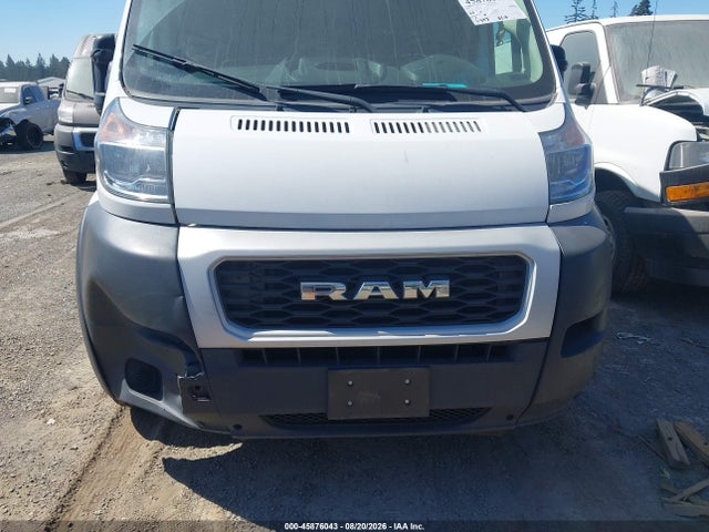 3C6TRVDG0KE531434 RAM Promaster 2500 High Roof 159 Wb