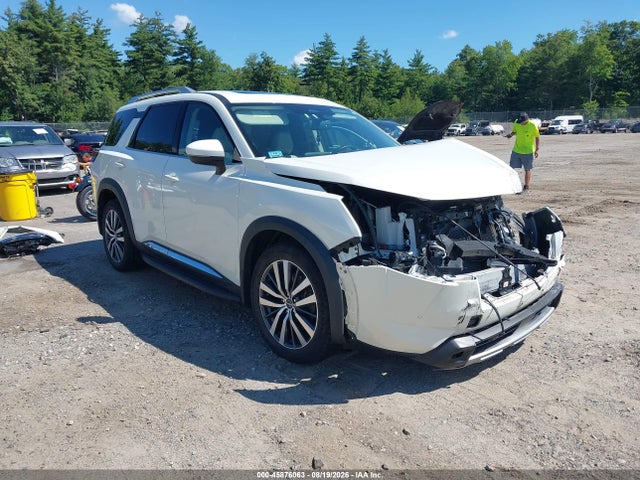 45876063 :رقم المزاد ، 5N1DR3DK5NC213581 vin ، 2022 Nissan Pathfinder Platinum 4wd مزاد بيع