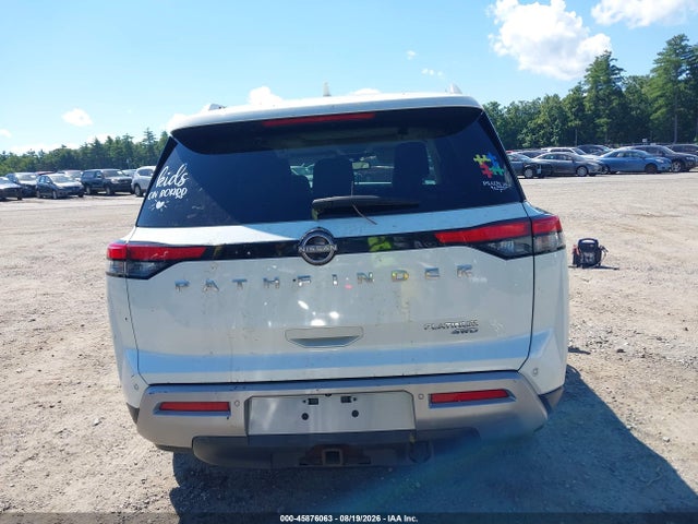 Продажа на аукционе авто 2022 Nissan Pathfinder Platinum 4wd, vin: 5N1DR3DK5NC213581, номер лота: 45876063