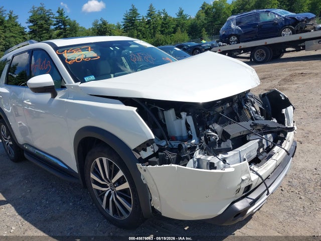 Продажа на аукционе авто 2022 Nissan Pathfinder Platinum 4wd, vin: 5N1DR3DK5NC213581, номер лота: 45876063