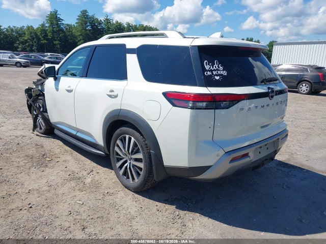 Продажа на аукционе авто 2022 Nissan Pathfinder Platinum 4wd, vin: 5N1DR3DK5NC213581, номер лота: 45876063