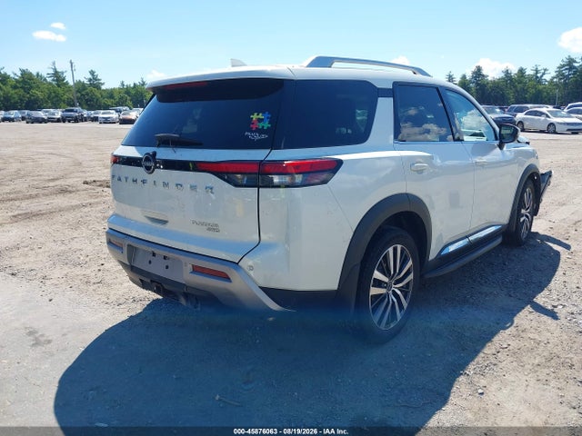 Продажа на аукционе авто 2022 Nissan Pathfinder Platinum 4wd, vin: 5N1DR3DK5NC213581, номер лота: 45876063
