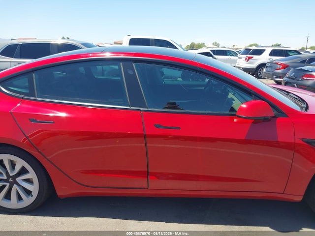 Tesla Model 3 Rear-wheel Drive 2022 5YJ3E1EA5NF185855 Image 13