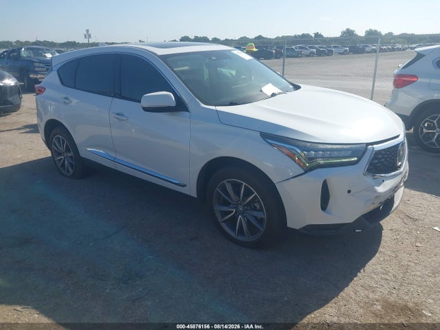 2022 Acura Rdx Technology Package მანქანა იყიდება აუქციონზე, vin: 5J8TC1H55NL000075, აუქციონის ნომერი: 45876156