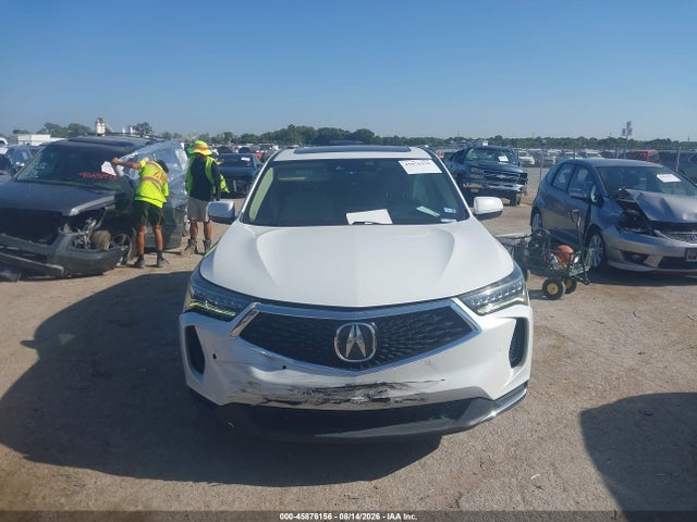 2022 Acura Rdx Technology Package მანქანა იყიდება აუქციონზე, vin: 5J8TC1H55NL000075, აუქციონის ნომერი: 45876156