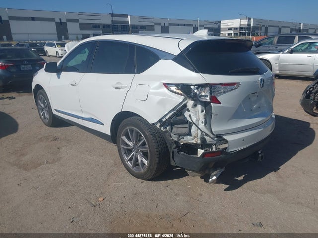 2022 Acura Rdx Technology Package მანქანა იყიდება აუქციონზე, vin: 5J8TC1H55NL000075, აუქციონის ნომერი: 45876156