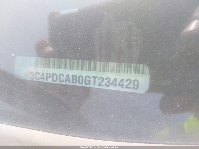 Продажа на аукционе авто 2016 Dodge Journey Se, vin: 3C4PDCAB0GT234429, номер лота: 45876221