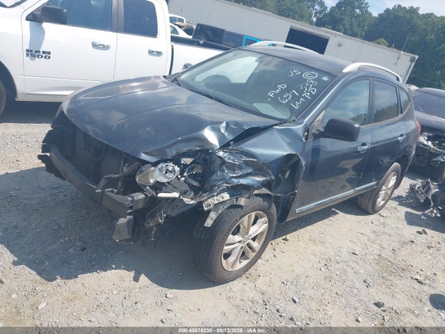2015 Nissan Rogue Select S მანქანა იყიდება აუქციონზე, vin: JN8AS5MT6FW659338, აუქციონის ნომერი: 45876230