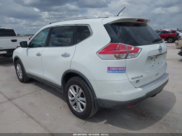 Продажа на аукционе авто 2016 Nissan Rogue Sv, vin: KNMAT2MT0GP679636, номер лота: 45876255