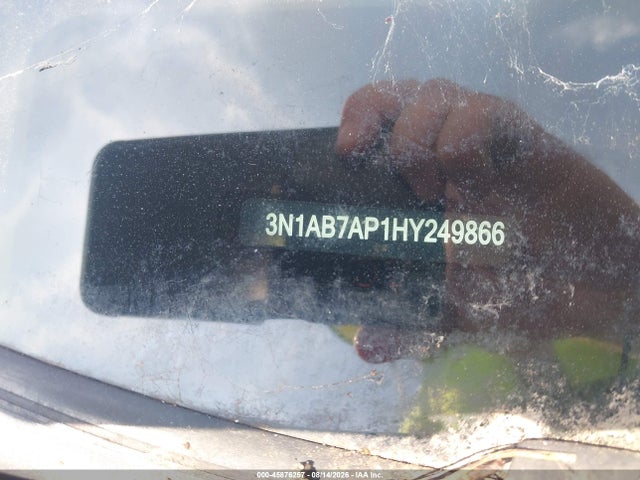 Продажа на аукционе авто 2017 Nissan Sentra Sv, vin: 3N1AB7AP1HY249866, номер лота: 45876257