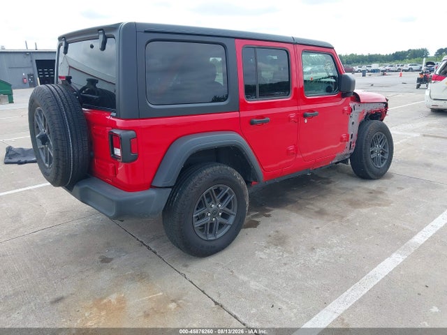 45876260 :رقم المزاد ، 1C4PJXDN3RW155954 vin ، 2024 Jeep Wrangler 4-door Sport S 4x4 مزاد بيع