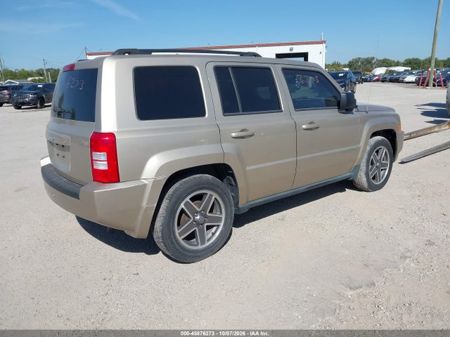 2010 Jeep Patriot Sport მანქანა იყიდება აუქციონზე, vin: 1J4NT2GB6AD502743, აუქციონის ნომერი: 45876273