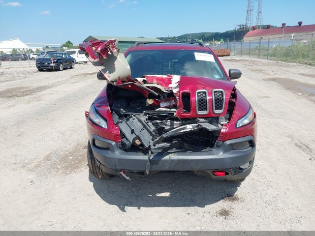 2015 Jeep Cherokee Trailhawk მანქანა იყიდება აუქციონზე, vin: 1C4PJMBS2FW649810, აუქციონის ნომერი: 45876282