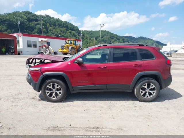 2015 Jeep Cherokee Trailhawk მანქანა იყიდება აუქციონზე, vin: 1C4PJMBS2FW649810, აუქციონის ნომერი: 45876282
