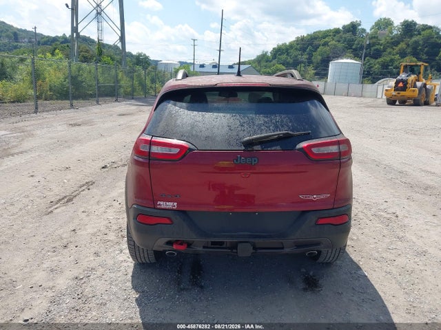 2015 Jeep Cherokee Trailhawk მანქანა იყიდება აუქციონზე, vin: 1C4PJMBS2FW649810, აუქციონის ნომერი: 45876282