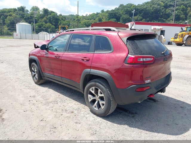 2015 Jeep Cherokee Trailhawk მანქანა იყიდება აუქციონზე, vin: 1C4PJMBS2FW649810, აუქციონის ნომერი: 45876282