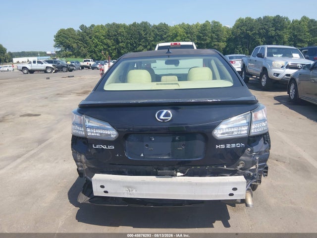 Aukcja sprzedaży 2010 Lexus Hs 250h Premium, vin: JTHBB1BA6A2005870, numer aukcji: 45876293