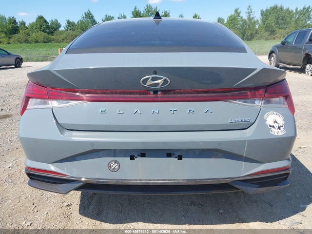 2021 Hyundai Elantra Limited მანქანა იყიდება აუქციონზე, vin: KMHLP4AG1MU198660, აუქციონის ნომერი: 45876312