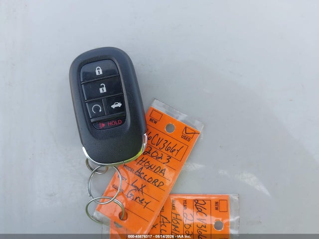 Продажа на аукционе авто 2023 Honda Accord Lx, vin: 1HGCY1F28PA013007, номер лота: 45876317