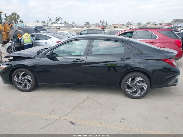 45876365 :رقم المزاد ، KMHLM4DG3SU095936 vin ، 2025 Hyundai Elantra Sel Sport مزاد بيع