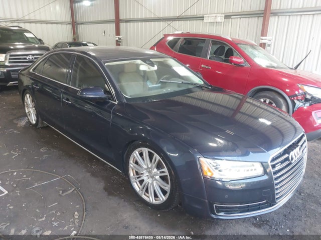 2015 Audi A8 L Quattro მანქანა იყიდება აუქციონზე, vin: WAU3GAFD3FN012998, აუქციონის ნომერი: 45876405