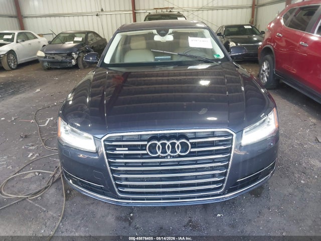 2015 Audi A8 L Quattro მანქანა იყიდება აუქციონზე, vin: WAU3GAFD3FN012998, აუქციონის ნომერი: 45876405