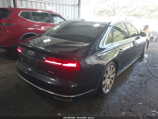 2015 Audi A8 L Quattro მანქანა იყიდება აუქციონზე, vin: WAU3GAFD3FN012998, აუქციონის ნომერი: 45876405