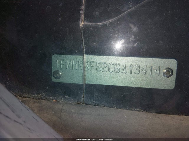 45876466 :رقم المزاد ، 1FMHK8F82CGA13414 vin ، 2012 Ford Explorer Limited مزاد بيع