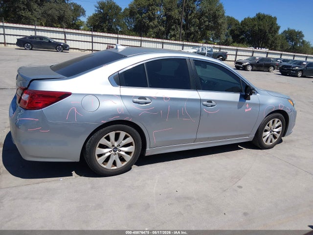 2017 Subaru Legacy 2.5i Premium მანქანა იყიდება აუქციონზე, vin: 4S3BNAC65H3043792, აუქციონის ნომერი: 45876475
