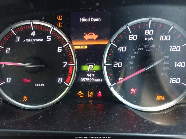 2019 Acura Tlx მანქანა იყიდება აუქციონზე, vin: 19UUB1F61KA005865, აუქციონის ნომერი: 45876507