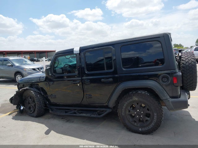 2021 Jeep Wrangler Unlimited Willys 4x4 მანქანა იყიდება აუქციონზე, vin: 1C4HJXDN5MW762922, აუქციონის ნომერი: 45876538