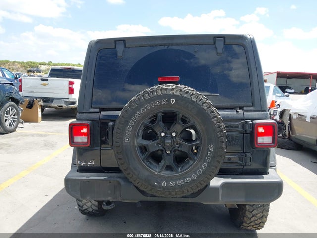 2021 Jeep Wrangler Unlimited Willys 4x4 მანქანა იყიდება აუქციონზე, vin: 1C4HJXDN5MW762922, აუქციონის ნომერი: 45876538