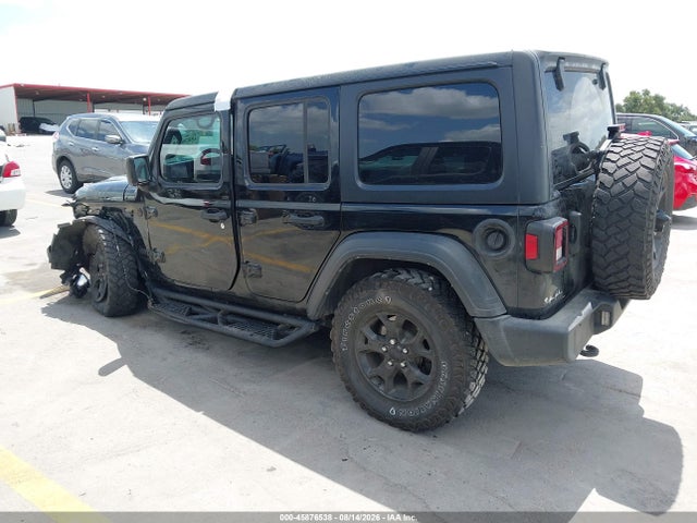 2021 Jeep Wrangler Unlimited Willys 4x4 მანქანა იყიდება აუქციონზე, vin: 1C4HJXDN5MW762922, აუქციონის ნომერი: 45876538