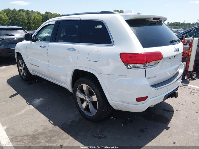 Aukcja sprzedaży 2015 Jeep Grand Cherokee Overland, vin: 1C4RJFCG5FC607261, numer aukcji: 45876555