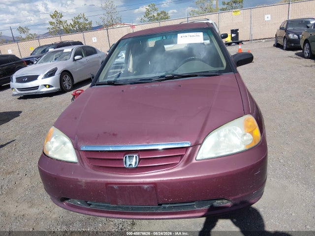 Продажа на аукционе авто 2003 Honda Civic Lx, vin: 1HGES16583L014743, номер лота: 45876626