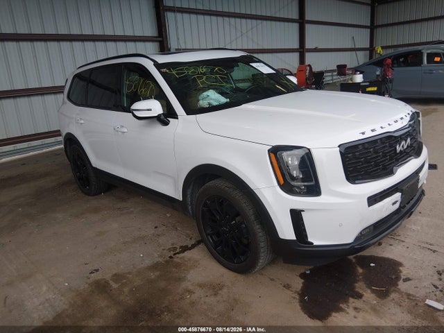 2022 Kia Telluride Sx მანქანა იყიდება აუქციონზე, vin: 5XYP5DHC1NG212347, აუქციონის ნომერი: 45876670