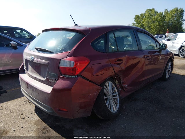 2013 Subaru Impreza 2.0i Premium მანქანა იყიდება აუქციონზე, vin: JF1GPAD61DG837499, აუქციონის ნომერი: 45876684