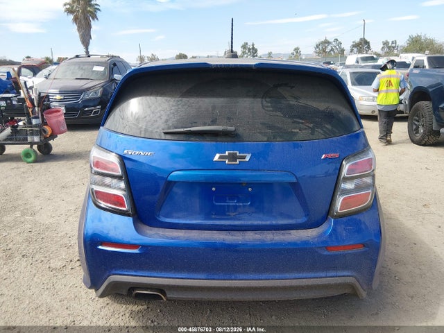Продажа на аукционе авто 2020 Chevrolet Sonic Fwd  Lt 5-door, vin: 1G1JD6SBXL4102468, номер лота: 45876703
