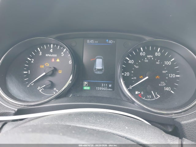 45876725 :رقم المزاد ، 5N1AT2MT2KC726483 vin ، 2019 Nissan Rogue Sv مزاد بيع