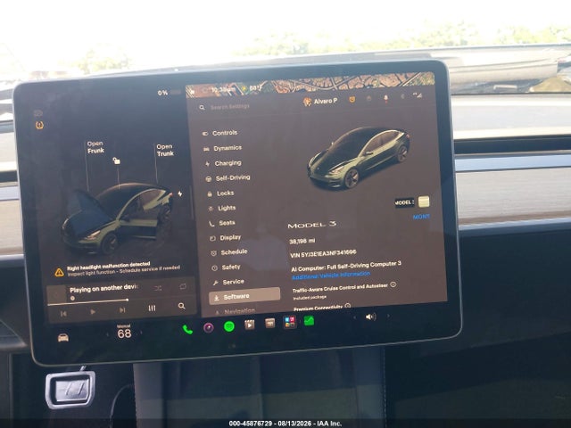 Tesla Model 3 Rear-wheel Drive 2022 5YJ3E1EA3NF341696 Image 18